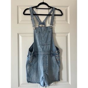 Madewell overalls (denim, shortalls)